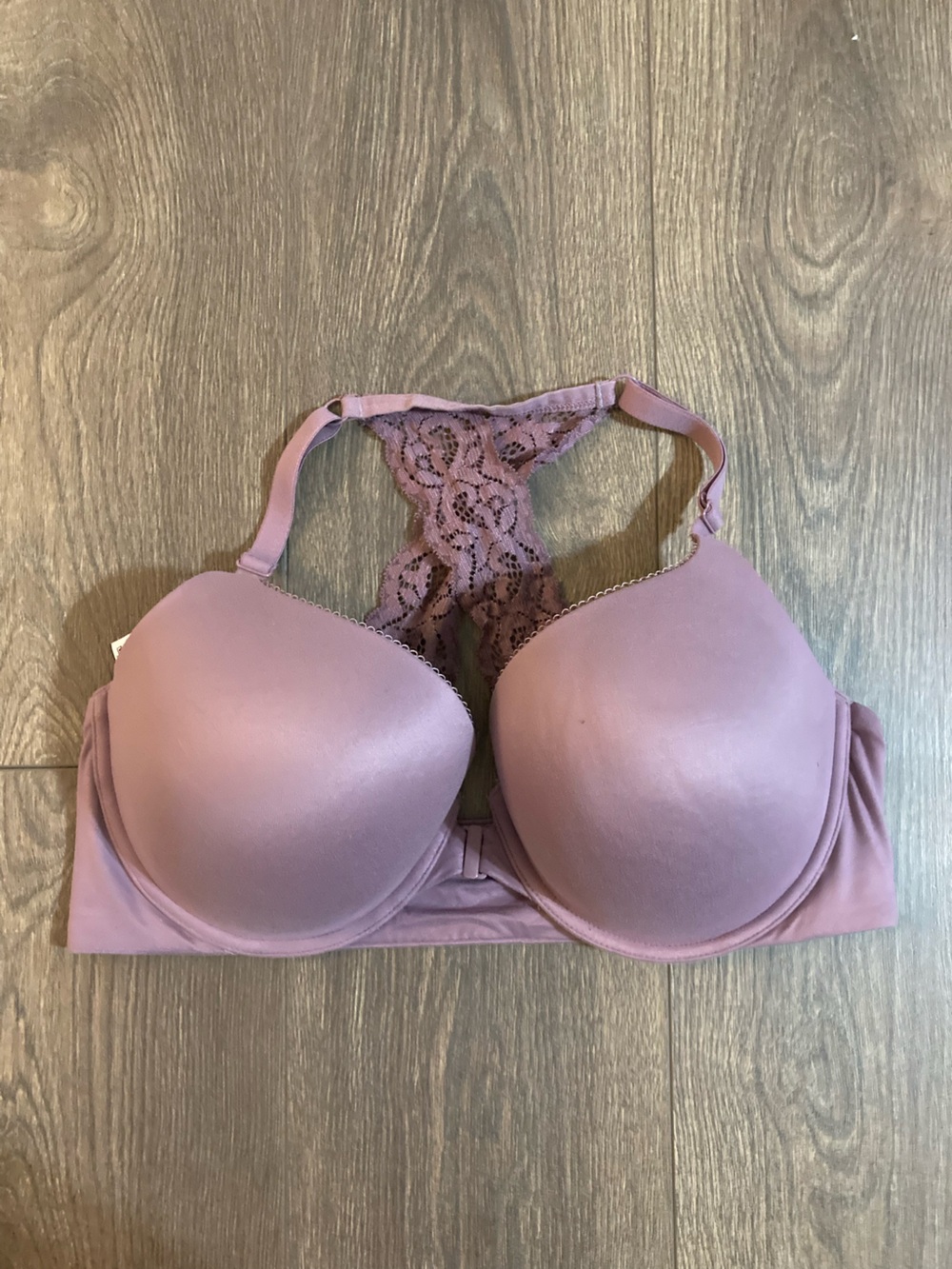 Victoria's Secret Body By Victoria Racerback Perfect Shape Purple Size 38D